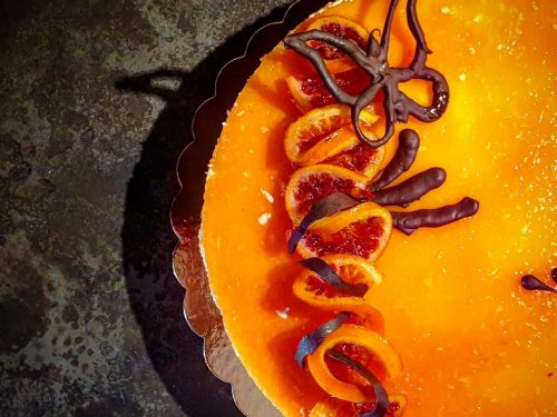 Cheesecake all’arancia
