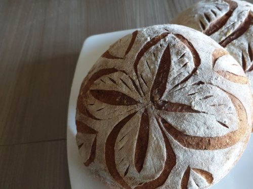 Pane artistico con patate