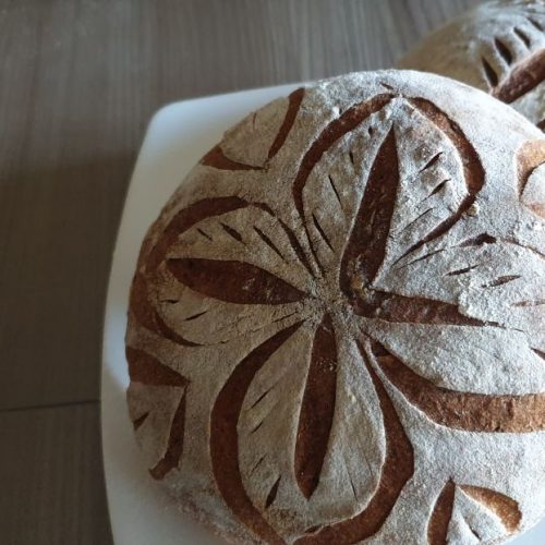 Pane artistico con patate