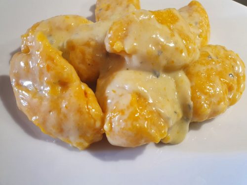 Gnoccoloni di zucca e gorgonzola