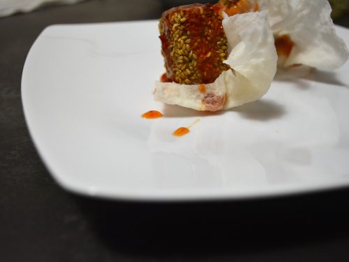 Bocconcini di tonno in agrodolce piccante