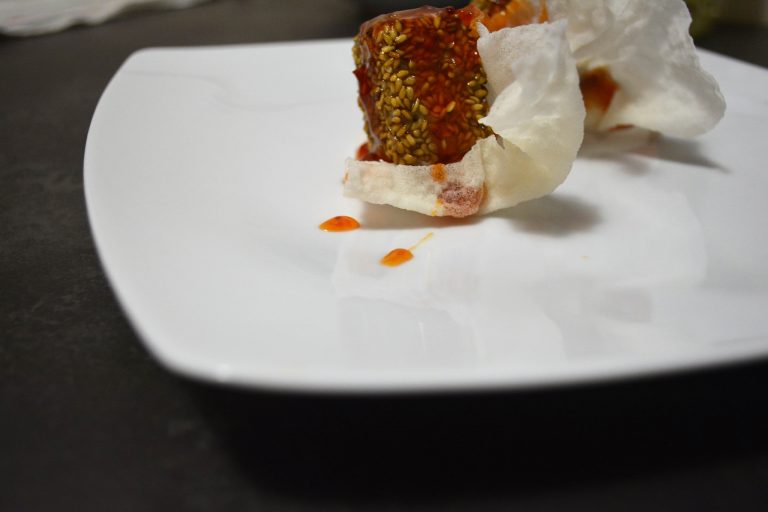 Bocconcini di tonno in agrodolce piccante