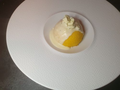 Cupole di polenta con cuore tenero e gorgonzola